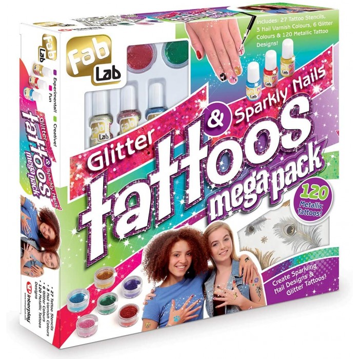 Do Kids Glitter Tattoos Actually Work FAB LAB  YouTube